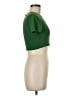 Zara Green Short Sleeve Turtleneck Size M - photo 4