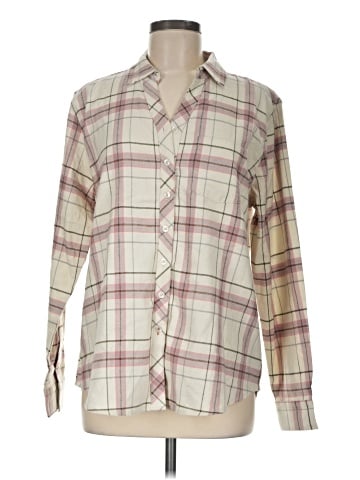 Weatherproof Long Sleeve Button-Down Shirt (view 1)
