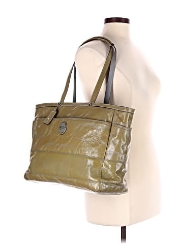 Coach Factory Leather Tote (view 2)