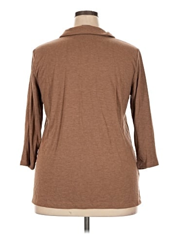 Matty M 3/4 Sleeve Top (view 2)