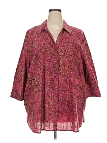 Catherines 3/4 Sleeve Blouse (view 1)