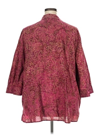 Catherines 3/4 Sleeve Blouse (view 2)