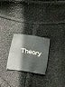 Theory Black Wool Coat Size L - photo 6