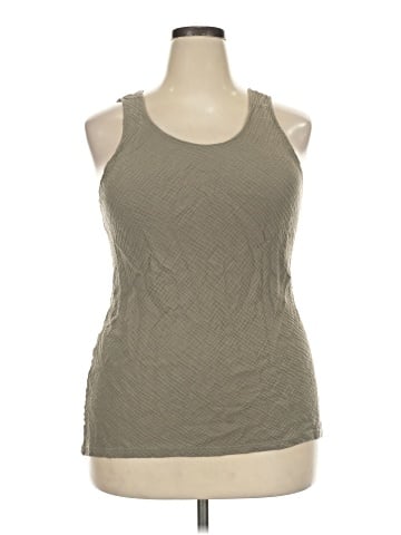 Cotton Bleu Sleeveless Top (view 1)