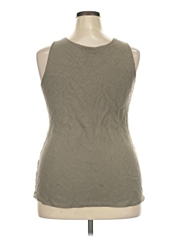 Cotton Bleu Sleeveless Top (view 2)