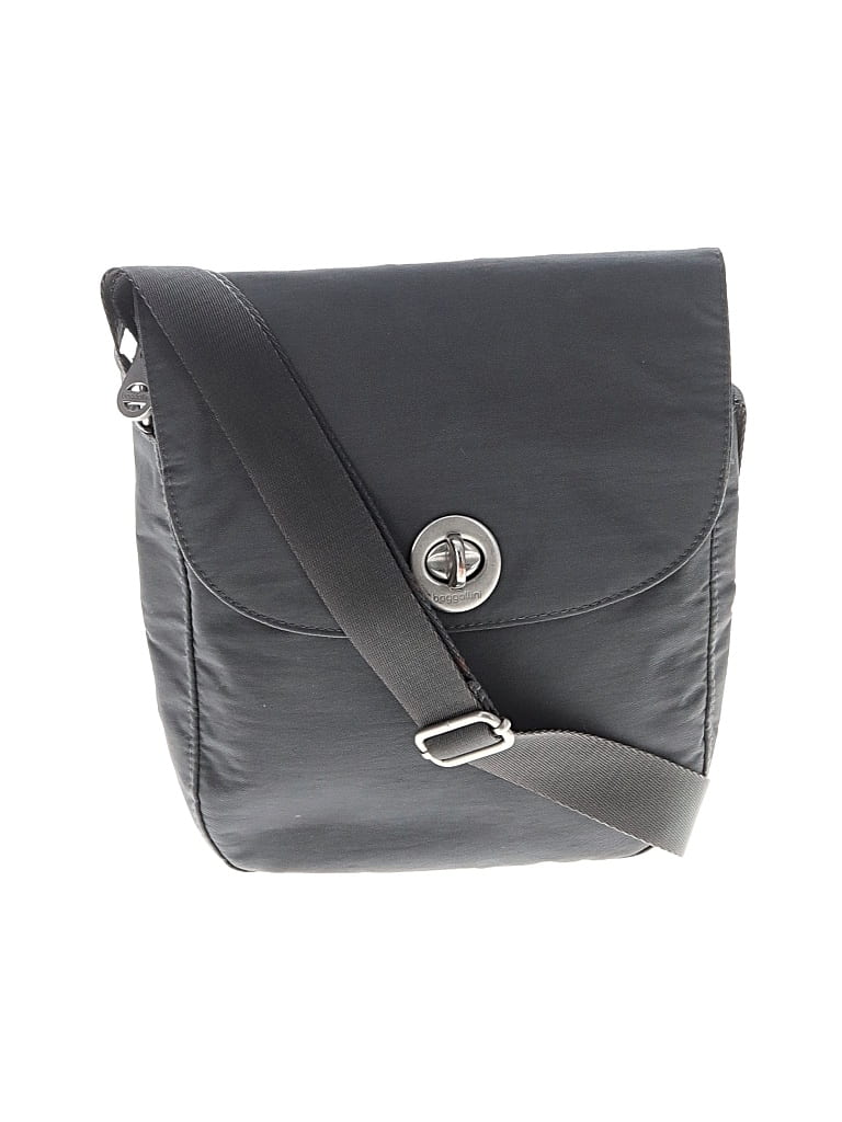 Pre-owned Baggallini Crossbody Bag In Black