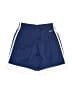Adidas 100% Polyester Color Block Blue Athletic Shorts Size 11 - 12 - photo 2