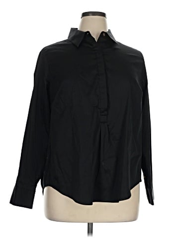 Universal Standard Long Sleeve Blouse (view 1)