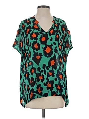 CAbi Short Sleeve Blouse (view 1)
