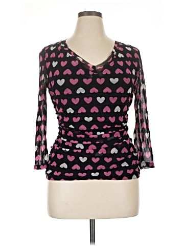 INC International Concepts 3/4 Sleeve Top (view 1)