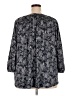 Chaps Gray 3/4 Sleeve Blouse Size 3X - photo 2