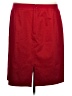 Unbranded 100% Polyester Solid Red Formal Skirt Size 16 - photo 2