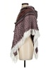 Unbranded Burgundy Poncho Size 1 - photo 5