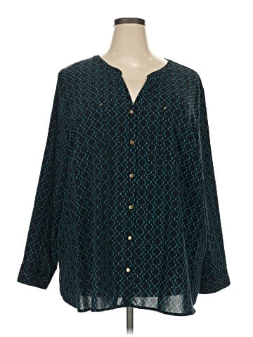 Catherines Long Sleeve Blouse (view 1)