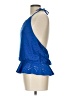 ModCloth Blue Sleeveless Blouse Size L - photo 5