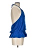 ModCloth Blue Sleeveless Blouse Size L - photo 4