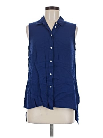 Fever Sleeveless Button-Down Shirt (view 1)