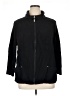 JM Collection Solid Black Jacket Size XL (estimated) - photo 1