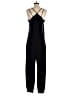 Milly 100% Polyester Solid Black Jumpsuit Size M - photo 2