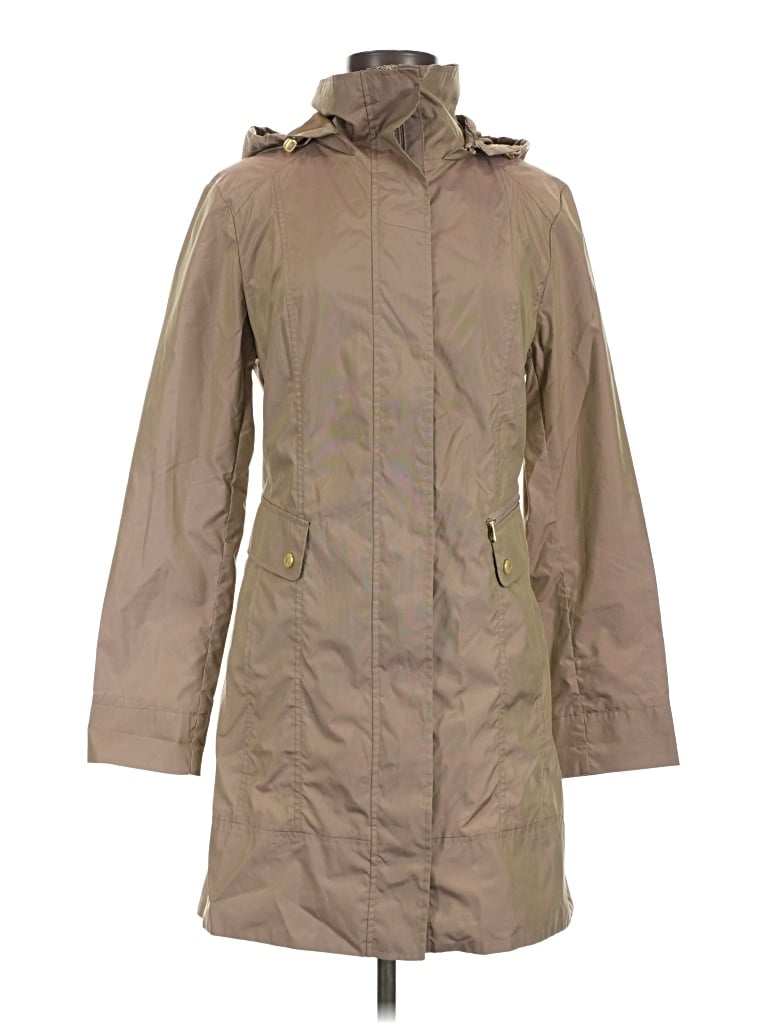 Pre-owned Cole Haan Raincoat In Tan