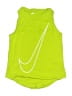 Nike 100% Cotton Green Active Tank Size M (kids) - photo 1