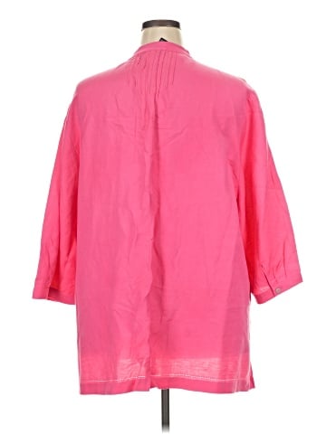 Maggie Barnes 3/4 Sleeve Blouse (view 2)