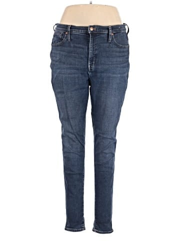 Madewell The Tall Skinny Jean in Kingston Wash (view 1)