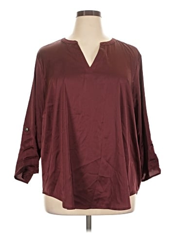 Maurices 3/4 Sleeve Blouse (view 1)