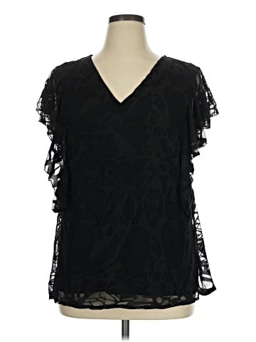 Alfani Short Sleeve Blouse (view 1)