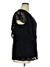 Alfani Black Short Sleeve Blouse Size XL - photo 4