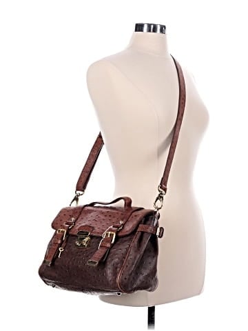Cynthia Rowley Leather Messenger (view 2)