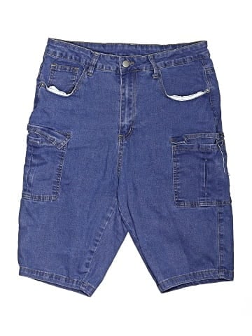 Shein Curve Cargo Shorts (view 1)