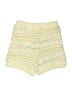 Zara 100% Baumwolle Yellow Shorts Size M - photo 2