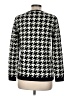 Mango Houndstooth Black Pullover Sweater Size M - photo 2
