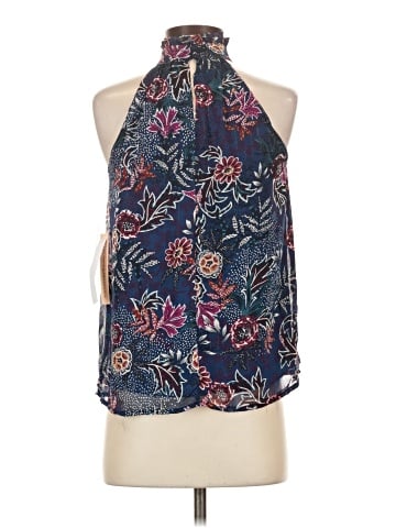 Aqua Sleeveless Blouse (view 2)