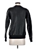 Theory Metallic Black Pullover Sweater Size S - photo 2