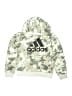 Adidas White Pullover Hoodie Size 10 - photo 1