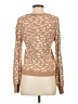 Abercrombie & Fitch Animal Print Tan Pullover Sweater Size XXS - photo 2