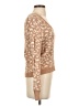Abercrombie & Fitch Animal Print Tan Pullover Sweater Size XXS - photo 4