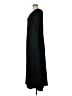 L.L.Bean Solid Black Casual Dress Size M - photo 5