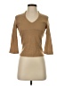 A. Byer Tan Cardigan Size M - photo 1