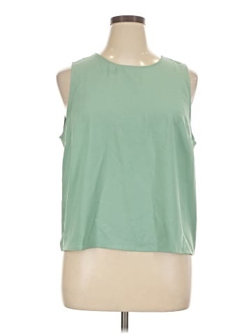 J.Crew Factory Store Sleeveless T-Shirt (view 1)