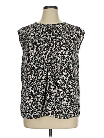 Ann Taylor Factory Sleeveless Blouse (view 1)