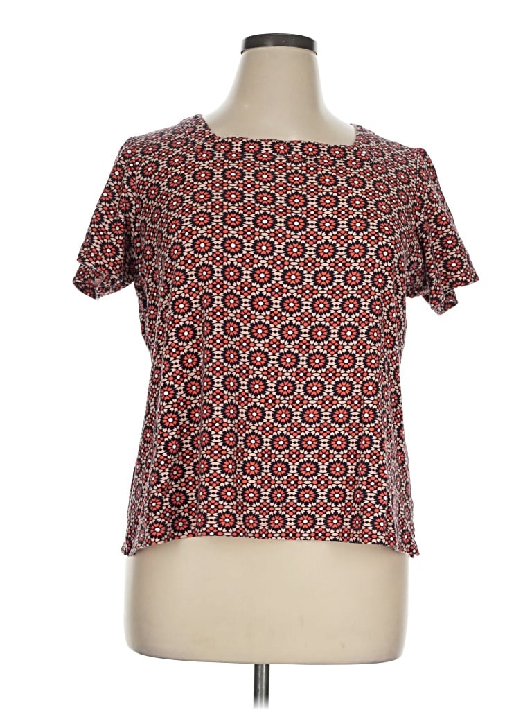 Pre-owned Kim Rogers Short Sleeve T-shirt In Red
