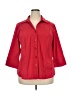 DressBarn Red 3/4 Sleeve Blouse Size 18 - photo 1