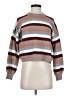 Pink Republic Stripes Brown Pullover Sweater Size XS - photo 1