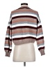 Pink Republic Stripes Brown Pullover Sweater Size XS - photo 2