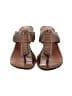 REPORT 100% Leather Brown Heels Size 8 - photo 2