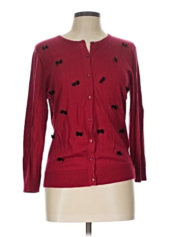 August Silk Cardigan (view 1)
