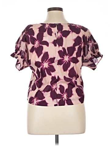Velvet by Graham & Spencer Short Sleeve Blouse (view 2)